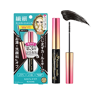 Mascara Siêu Bền Chống Trôi Làm Tơi Và Dày Rậm Làn Mi Mỏng Kissme Heroine  (2 Màu)