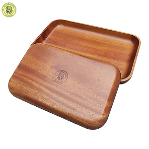 Khay Gỗ Bàn Ăn Chữ Nhật Xà Cừ - Dùng Đựng Thức Ăn, Decor Trang Trí, Chụp Ảnh - Đồ Gia Dụng Gỗ Trường Sơn