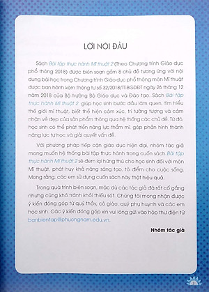 Bài Tập Thực Hành Mĩ Thuật Lớp 2 (Theo Chương Trình Giáo Dục Phổ Thông 2018)