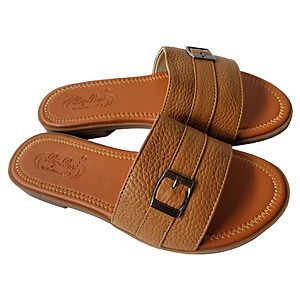 Dép Nữ Da Bò Thật BIGGBEN Cao Cấp DNQN49