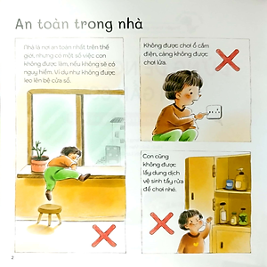 Sách Đừng Để Nguy Hiểm Đến Gần Con - Giáo Dục Cho Trẻ Về Sự An Toàn