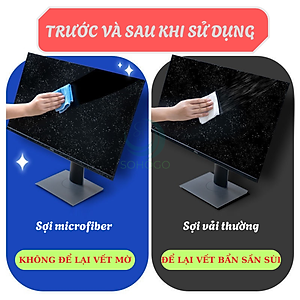 Khăn lau kính chống trầy- Khăn microfiber lau điện thoại 17x20cm- Khăn lau màn hình cao cấp- Khăn lau đa dụng siêu thấm- Khăn lau máy ảnh, kính mắt-Hàng nhập khẩu