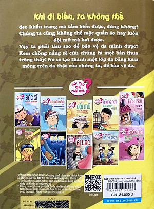 Sách Nói Sao Cho Con Hiểu: Vì Sao Phải Dùng Kem Chống Nắng