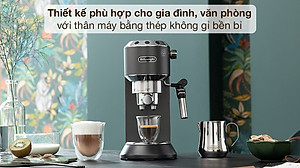 Máy pha cafe Delonghi EC785.GY - Hàng Chính Hãng
