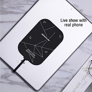 Miếng dán thẻ sạc hỗ trợ sạc không dây sạc nhanh 15W cho các dòng iPad Mini 1 / 2 / 3 / 4 / 5  (7.9 inch) hiệu Nillkin Magic Tags Plus (chip sạc thông minh, sạc nhanh 2A, mỏng 0.7mm) - hàng nhập khẩu