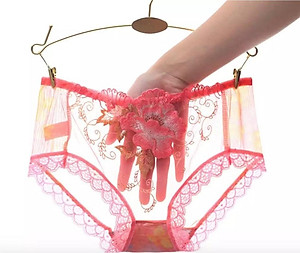 Combo 5 quần lót nữ xuất nhật hoa hồng