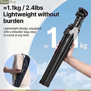 Ulanzi MT-65 - Chân Đế Di Động Điều Khiển Từ Xa Bluetooth Dành Cho Máy Ảnh, Điện Thoại, Tải Trọng 8 Kg - Hàng chính hãng