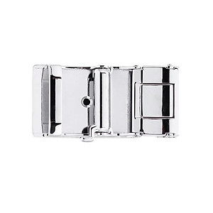 Đầu khóa da đà điểu Huy Hoàng da hột 3,5P đầu trắng màu nâu đất HT9418