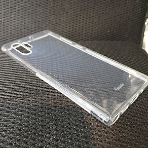 Ốp lưng silicon dẻo trong suốt cho SamSung Galaxy Note 10 Plus, Note 10 Plus 5G siêu mỏng 0.6mm hiệu Vucase- Hàng nhập khẩu.