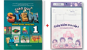 Sách - Giáo dục Stem - Hành trình sáng tạo - Sách học sinh 