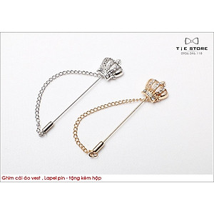 NHIỀU MẪU Ghim cài áo vest, phụ kiện cài áo - Full box