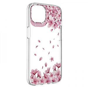 Ốp Lưng choIphone 13/ 13 Pro/ 13 Pro max Hàng chính hãng Hiệu SwitchEasy (Artist Sakura)