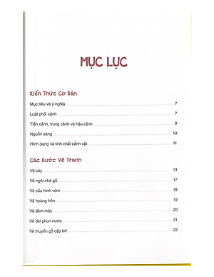 Bí Quyết Hội Họa - Vẽ Tranh Phong Cảnh