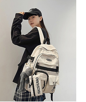 Balo thời trang phong cách Hàn Quốc dày dặn chống thấm nước dùng cho đi học, đi chơi - BEE GEE – BLTT9146