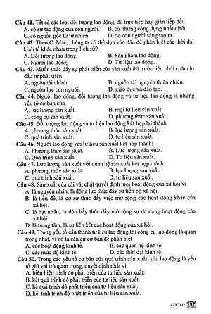 Sách Câu Hỏi Trắc Nghiệm Khách Quan Giáo Dục Công Dân Lớp 11