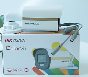 Camera HDTVI ColorVu Có Màu Ban Đêm 2MP HIKVISION DS-2CE12DF3T-F_Hàng Chính Hãng