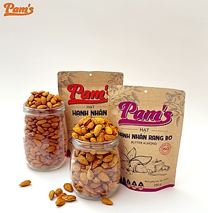 Hạnh Nhân Mỹ Tách Vỏ Pams, Rang Nguyên Vị, Ăn Kiêng Giảm Cân, Ngũ Cốc Dinh Dưỡng Bà Bầu