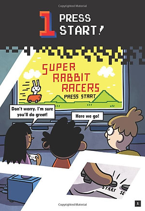 Sách ngoại văn: PRESS START! #3: SUPER RABBIT RACERS!
