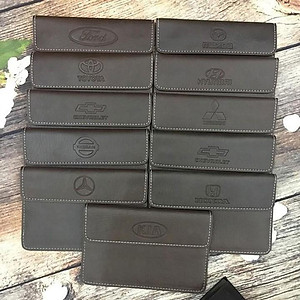 Ví đựng giấy tờ ô tô Toyota Da Cao Cấp, Ví da đựng giấy tờ xe ô tô