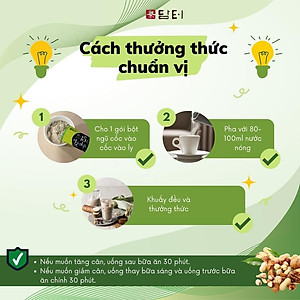 Bột Ngũ Cốc 15 Loại Hạt Damtuh Hàn Quốc - Hộp 40 Gói