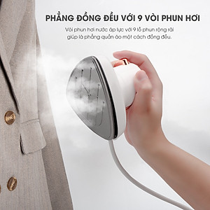 Bàn là hơi nước cầm tay mini Lebenlang LBL5283, công suất 800W, nhỏ gọn tiện lợi, bảo hành 2 năm - hàng chính hãng