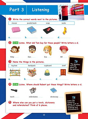 Sách Succeed In The Cambridge Flyers English Test (Kèm CD)