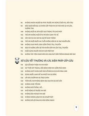 100++ Kỹ Năng Tự Bảo Vệ Bản Thân Cho Trẻ - Ứng Phó Với Nguy Hiểm