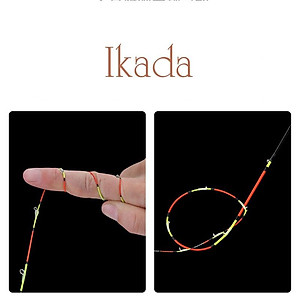 Cần câu tôm câu mực ikada cần câu cá siêu dẻo ngọn mềm 2 mức độ dài tùy chỉnh CM8