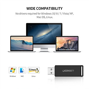 Đầu Đọc Thẻ Nhớ SD/TF USB 3.0 chính hãng Ugreen 40752
