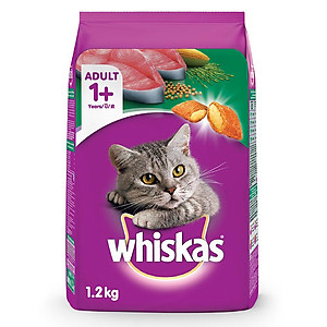 Đồ Ăn Cho Mèo Lớn Whiskas Vị Cá Ngừ Túi 1.2 Kg