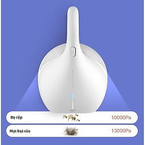 Máy hút bụi đệm giường, chăn nệm Deerma CM800 diệt khuẩn bằng tia UV ( hàng nhập khẩu )