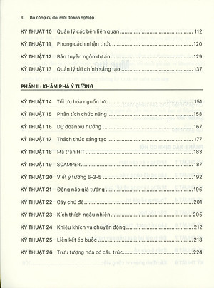 Sách Bộ Công Cụ Đổi Mới Doanh Nghiệp