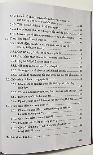 Sách - Khoa Học Quản Lý