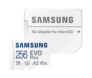 Thẻ Nhớ Micro SDXC Samsung Evo Plus U3 160MB/s 256GB New 2024  - Hàng Nhập Khẩu