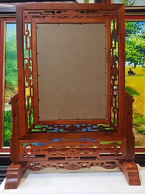 KHUNG ẢNH THỜ GỖ HƯƠNG (LÀO)