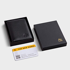 Ví nam da bò Lata ( Thời trang nam - Ví da thật LVN79 )