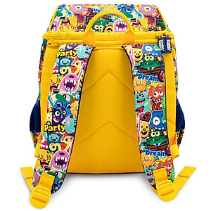 Ba Lô Clever Hippo Hoodie - Clever Monster - BM3105 - Màu Vàng