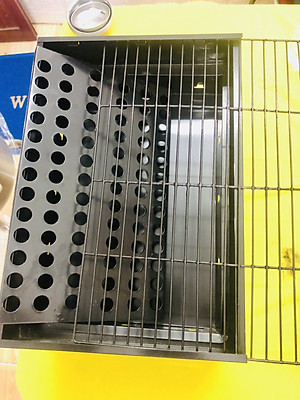 Bếp Nướng Than Hoa, Than Củi Vuông - Rainy Cao Cấp - Hàng Chính Hãng