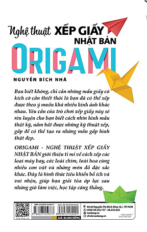 Origami - Nghệ Thuật Xếp Giấy Nhật Bản (Tái Bản 2023)