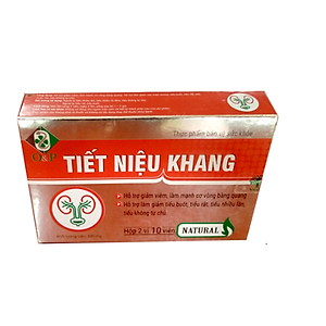 Thực phẩm chức năng Bảo Vệ Sức Khỏe - Tiết Niệu Khang