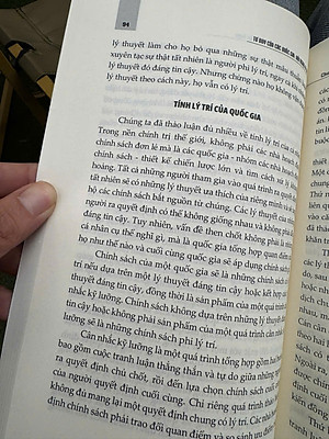 TƯ DUY CỦA CÁC QUỐC GIA: ĐỐI NGOẠI LÝ TRÍ – NXB Chính trị quốc gia sự thật