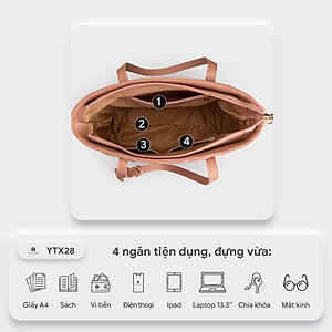 Túi Yuumy ( Thời trang nữ đựng laptop - Túi xách da Seasand YTX28 )