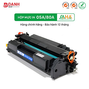 Hộp mực in SAHA 05A/80A cho máy in HP, Canon - Hàng chính hãng