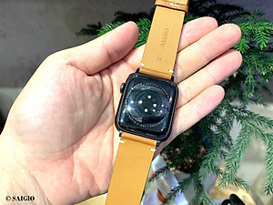 Dây Đeo Apple Watch 49mm 45mm 44mm 42mm, Chất Liệu Da Bò Cao Cấp, Phong Cách Vintage Hoài Cổ, Tương Thích Các Phiên Bản Series Ultra2/Ultra/SE2/SE/10/9/8/7/6/5/4/3/2/1