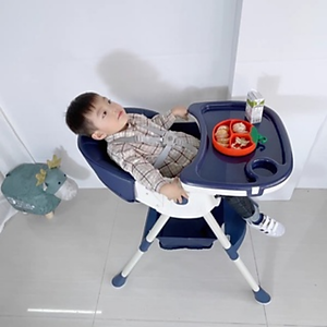 Ghế Ăn Dặm Umoo 5117 Cao Cấp Đa Năng Gấp Gọn Tiện Lợi Cho Bé