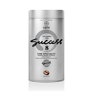 Cà Phê Hạt Mộc Trung Nguyên Legend Success 8 – Lon 340g – 100% Arabica, Hương Hoa Trái Cây Tươi