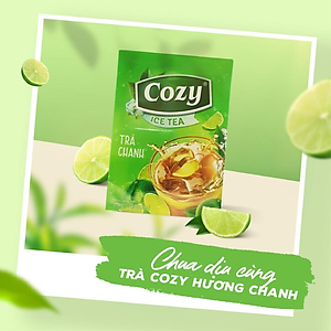 Cozy Icetea Chanh 16 gói x 15g Hộp