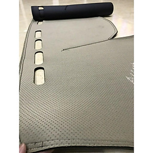 Thảm Taplo Da Carbon Xe Hyundai Creta 2021 2022 2023 - màu đen có chống trượt dưới đế