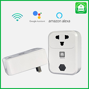 Ổ Cắm [ĐIỀU KHIỂN TỪ XA] bằng điện thoại Hunonic SK01 Công suất lớn 4000W + HẸN GIỜ THÔNG MINH | Công nghệ 4.0