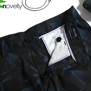 Quần short Khaki nam Novelty in họa tiết 2101400
